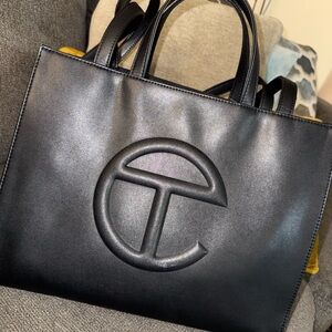 Telfar Classic Black Tote Bag